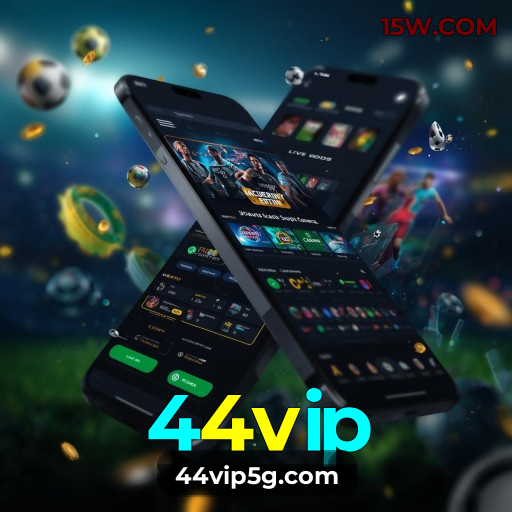 Material promocional do app 44vip — ilustração, não métricas auditadas nesta página